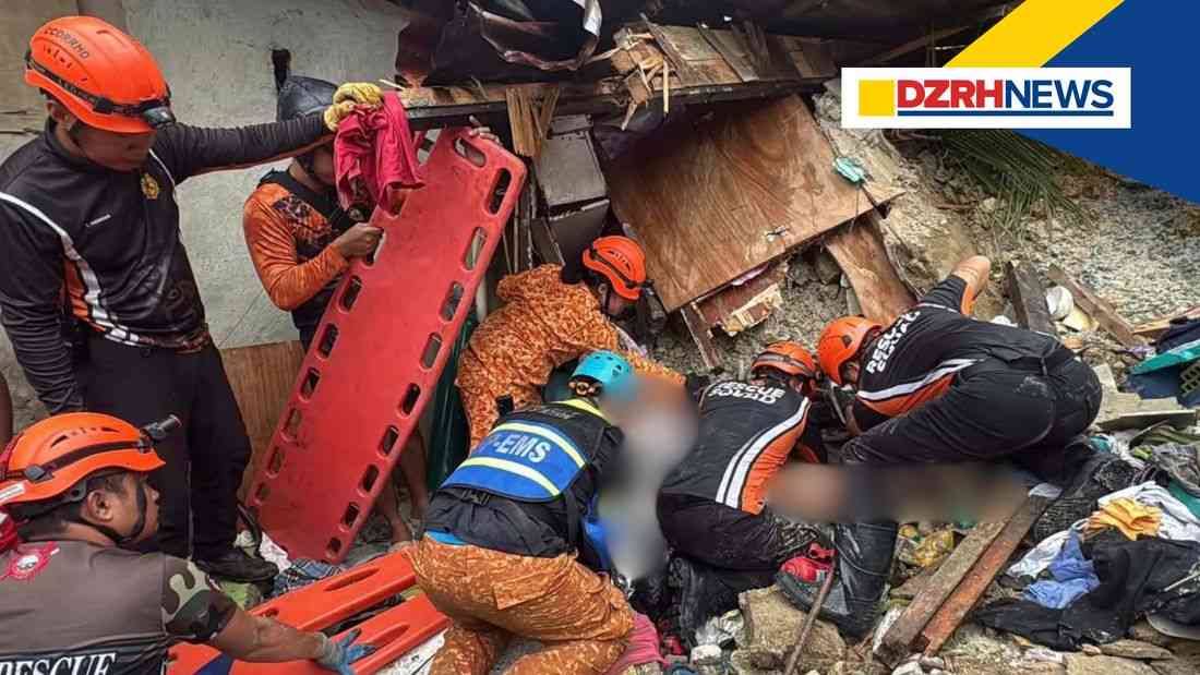 3 dead, 1 rescued alive in Cebu City landslide, BFP says