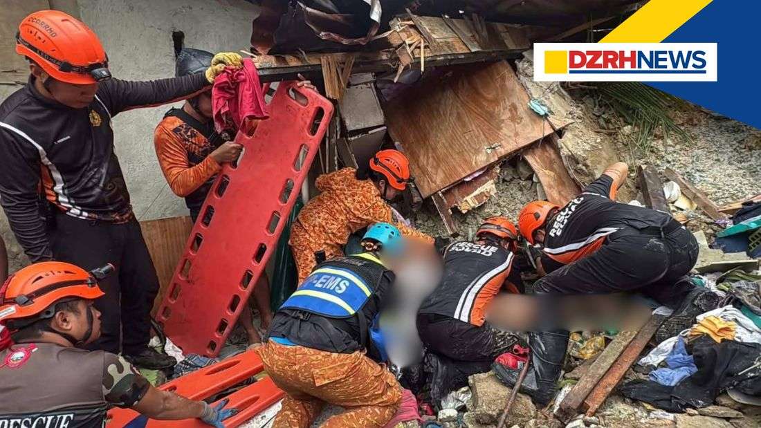 3 dead, 1 rescued alive in Cebu City landslide, BFP says