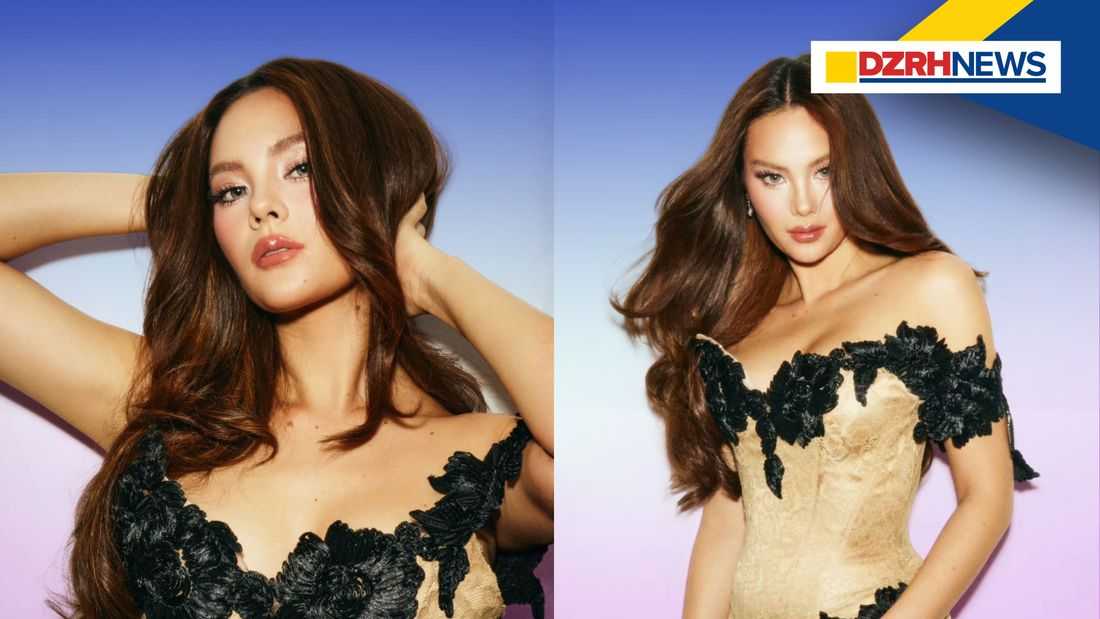 Catriona Gray serves Filipino elegance at Victoria’s Secret fashion show