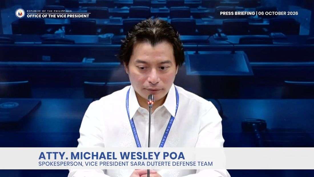 Poa: Vinluan was not advised to apologize, no charges planned
