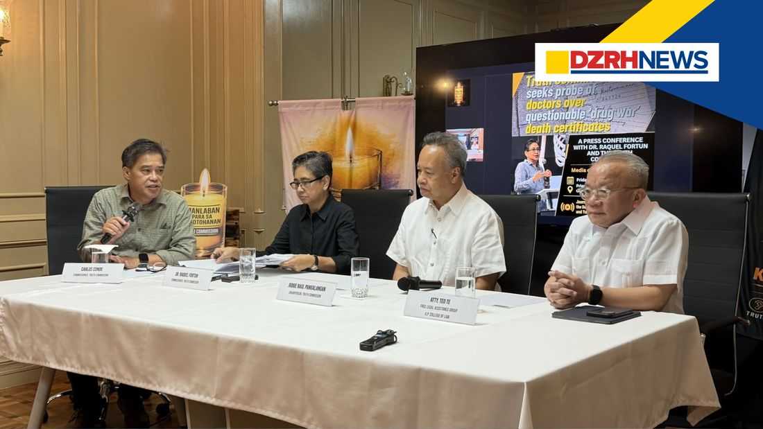Truth Commission seeks probe of doctors over questionable drug war death certificates