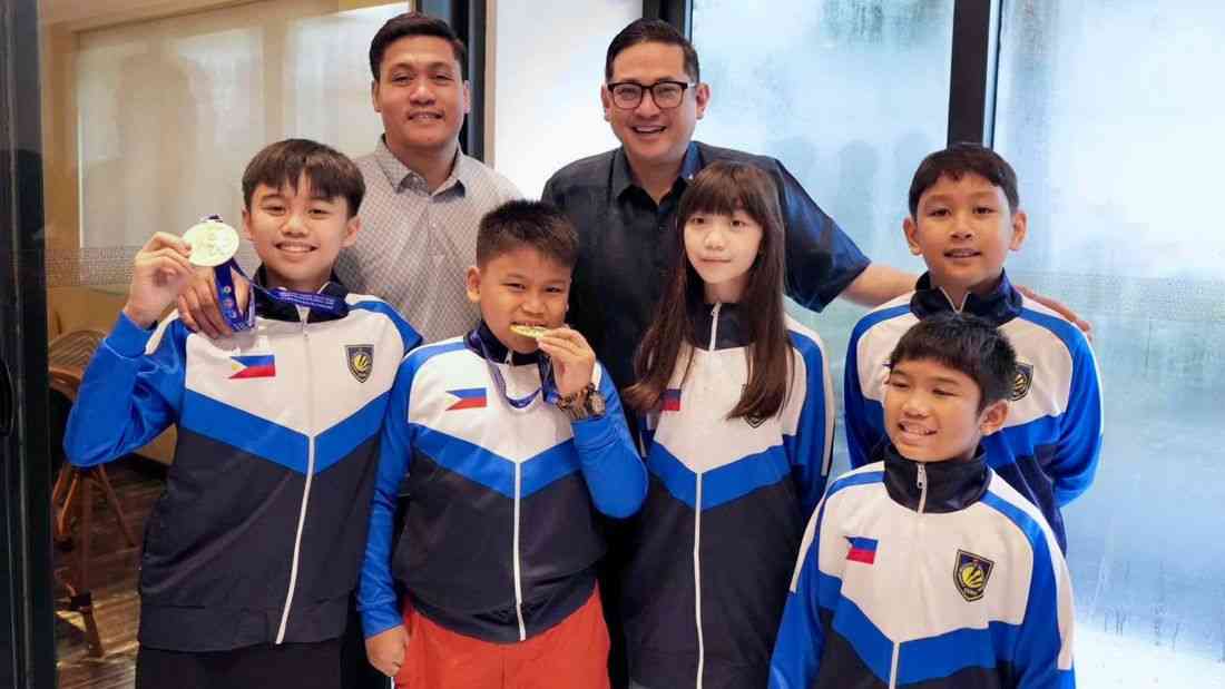Aquino files resolution honoring young Filipino karate medalists