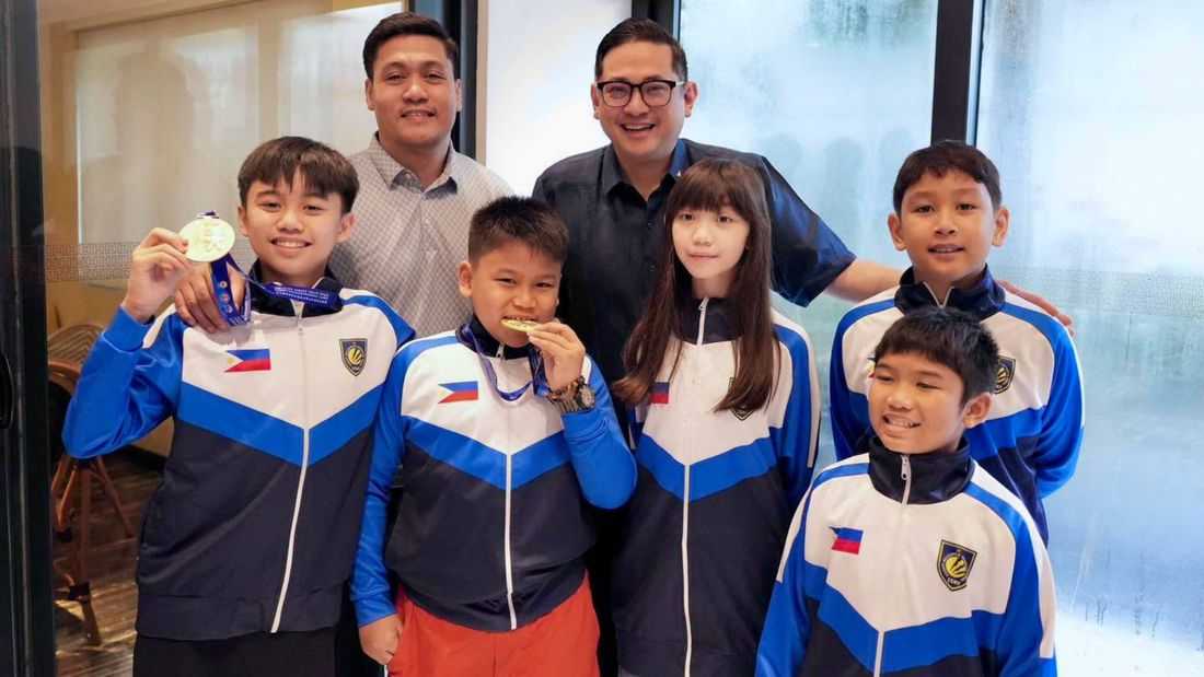 Aquino files resolution honoring young Filipino karate medalists
