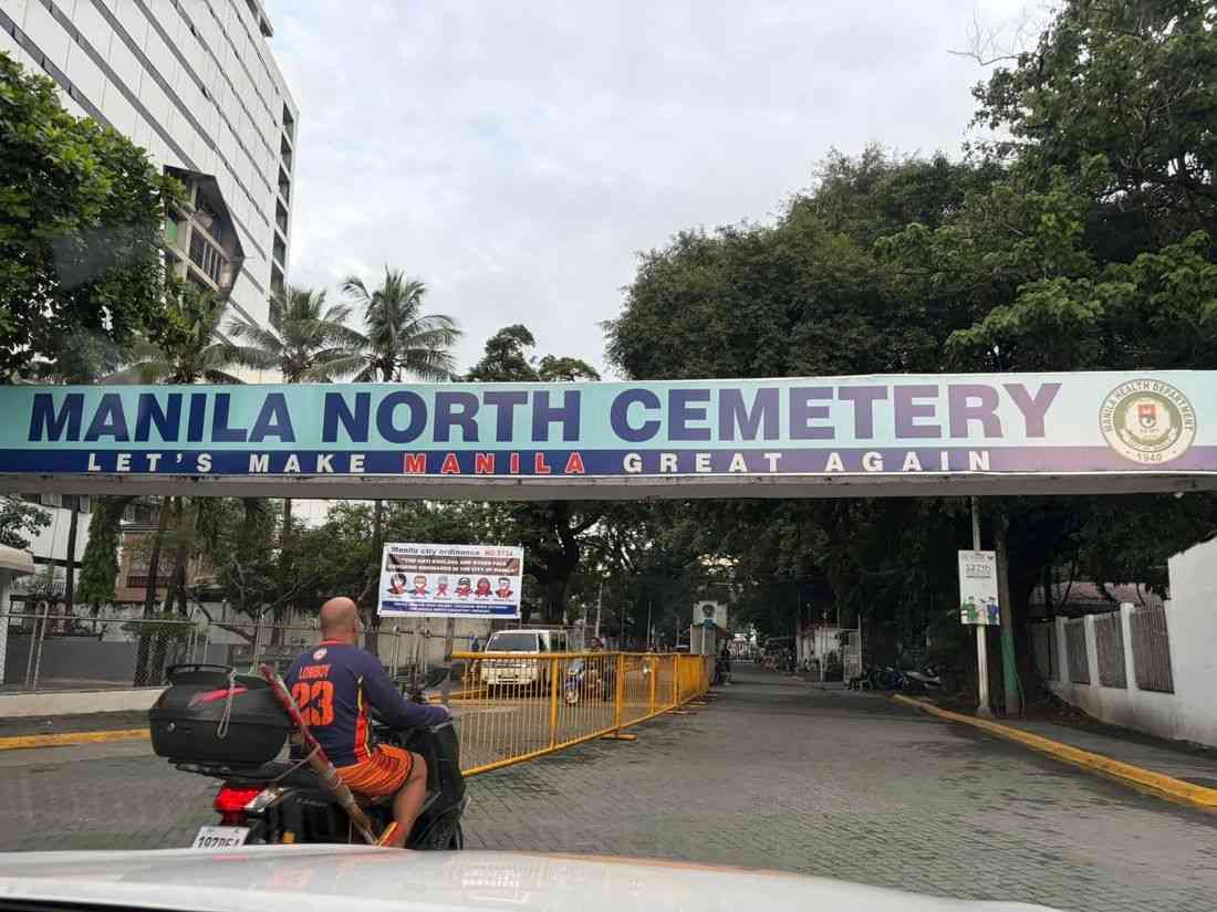 Cleanup operations continue at Manila North Cemetery ahead of Undas 2026