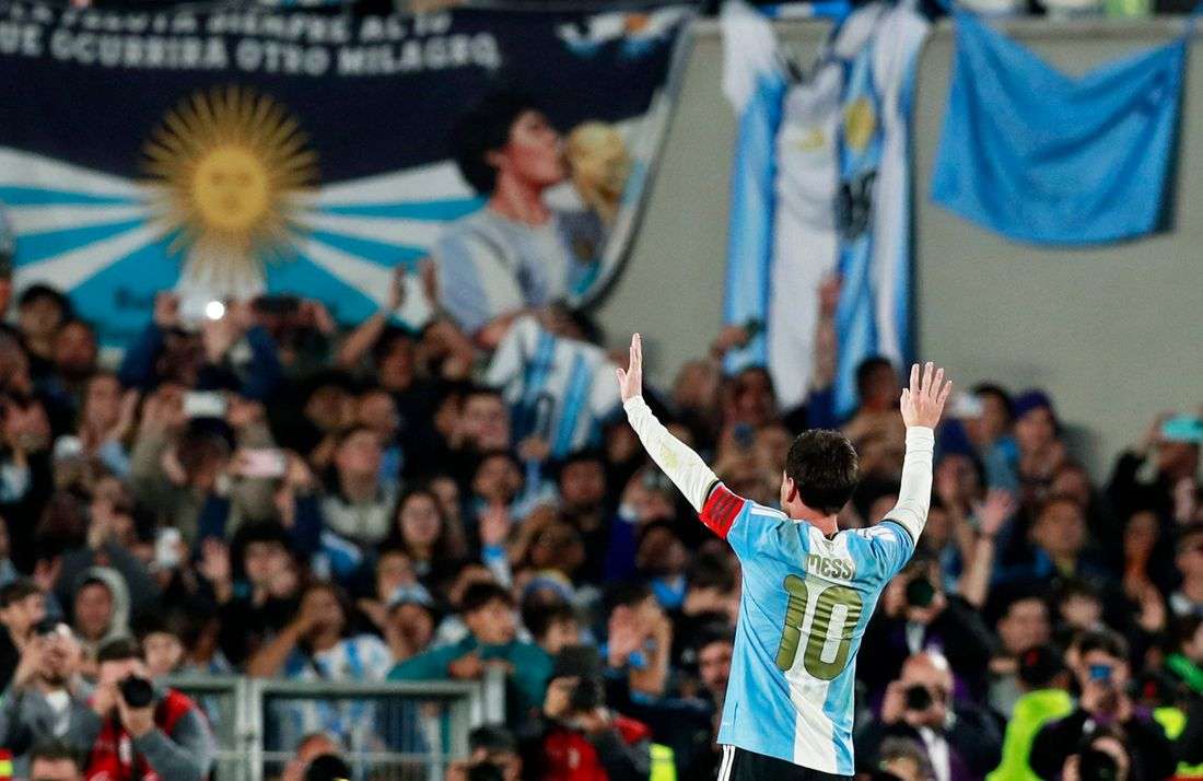 Soccer-Messi signs off in tears after one last Argentina master class