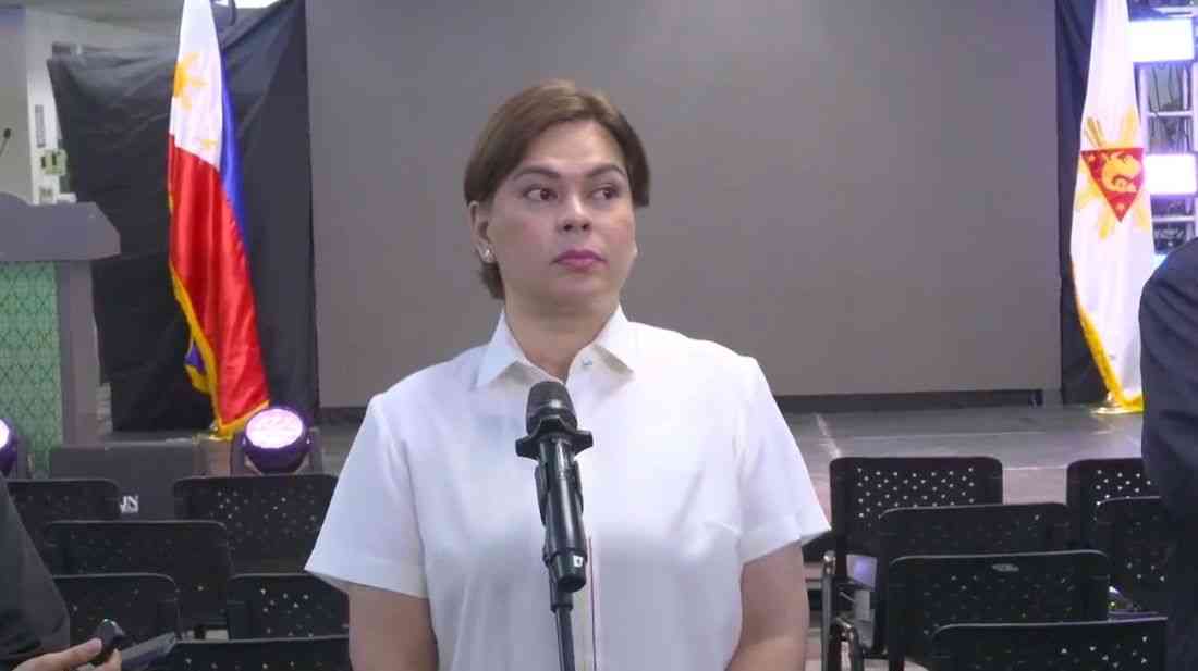 VP Sara claims allegations against her are meant to derail 2028 presidential bid