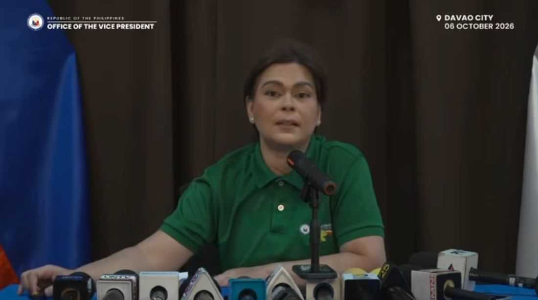 Sara Duterte accuses Marcos administration of being behind Gracioso allegations