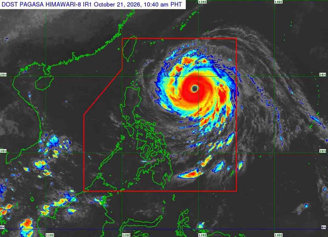 Batanes under Signal No. 2 as Super Typhoon Rosal maintains strength