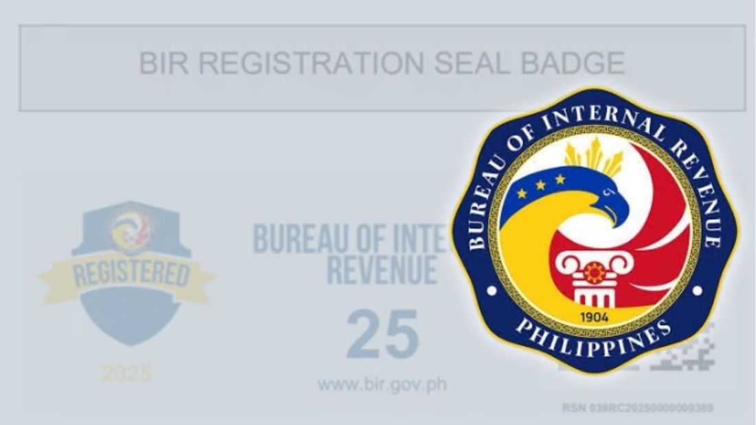 BIR suspends mandatory display of registration seal badge until further notice