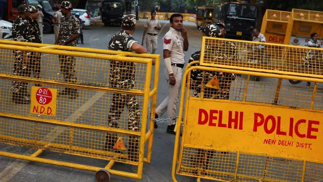 Delhi sealed off ahead of youth protest against Indian election chief