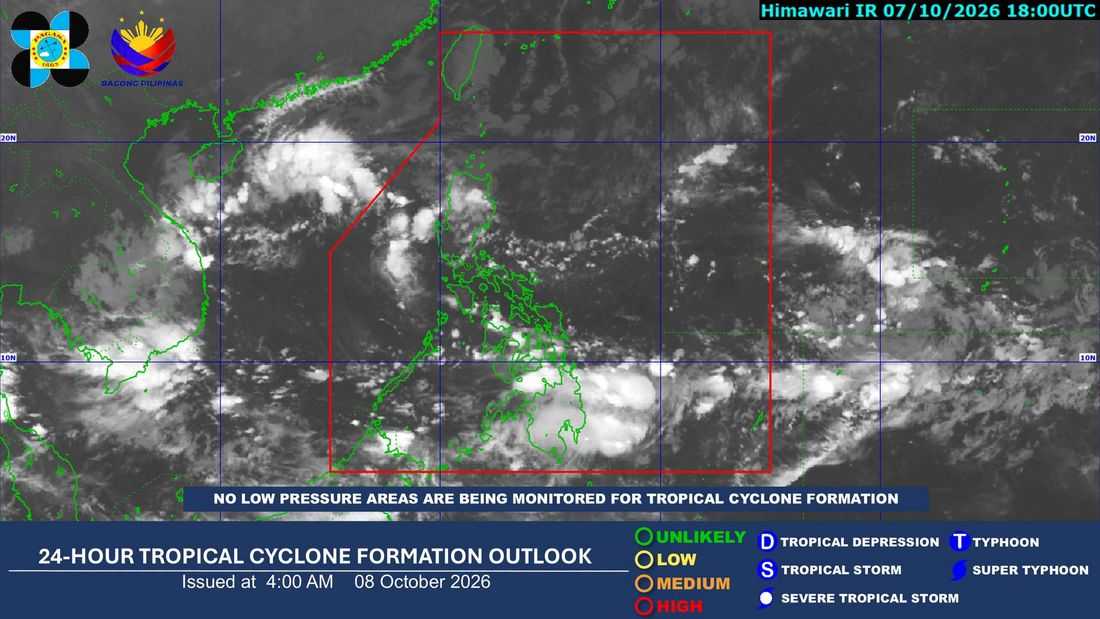 PAGASA: Rains, thunderstorms expected in parts of the country