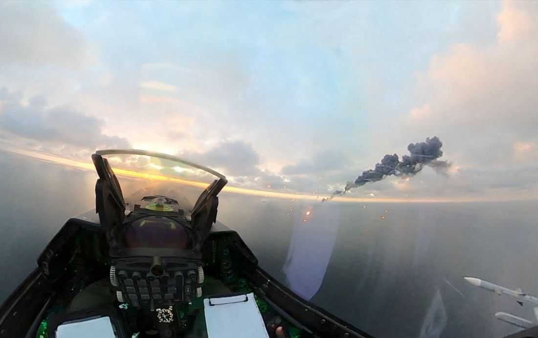 Romanian F-16 fighter jets shoot down two drones over Romanian territorial waters