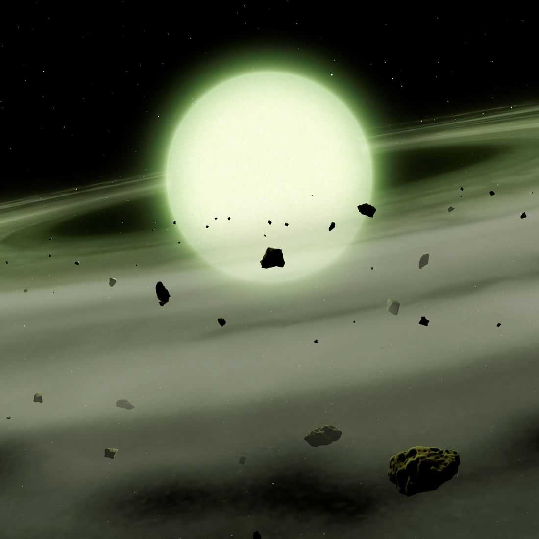 Newly identified green star leaves astronomers amazed