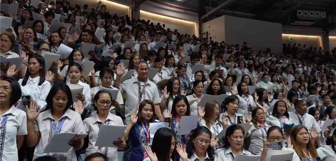 Over 4,100 newly promoted, hired Region II teachers, school heads take oath