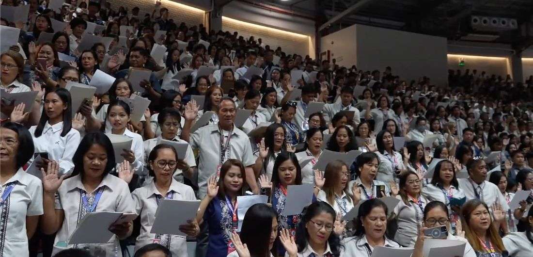Over 4,100 newly promoted, hired Region II teachers, school heads take oath