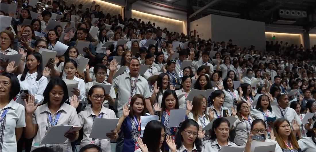 Over 4,100 newly promoted, hired Region II teachers, school heads take oath