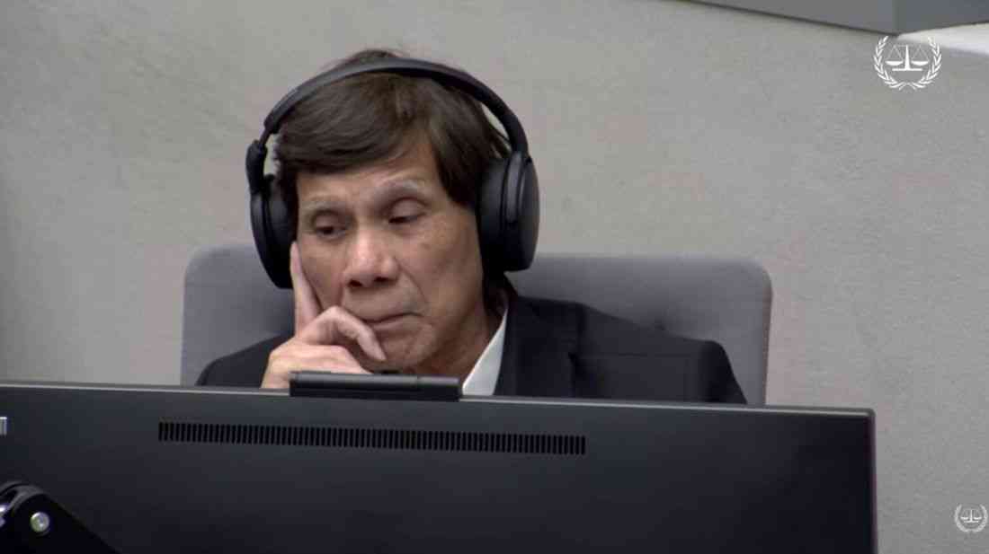 ICC allows recorded testimony of key witness in Duterte case