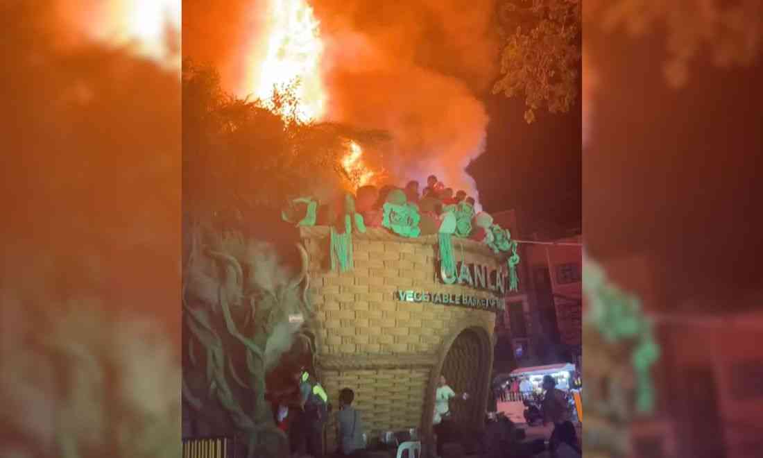 Fire breaks out at Buglasan Festival in Dumaguete City; 9 injured
