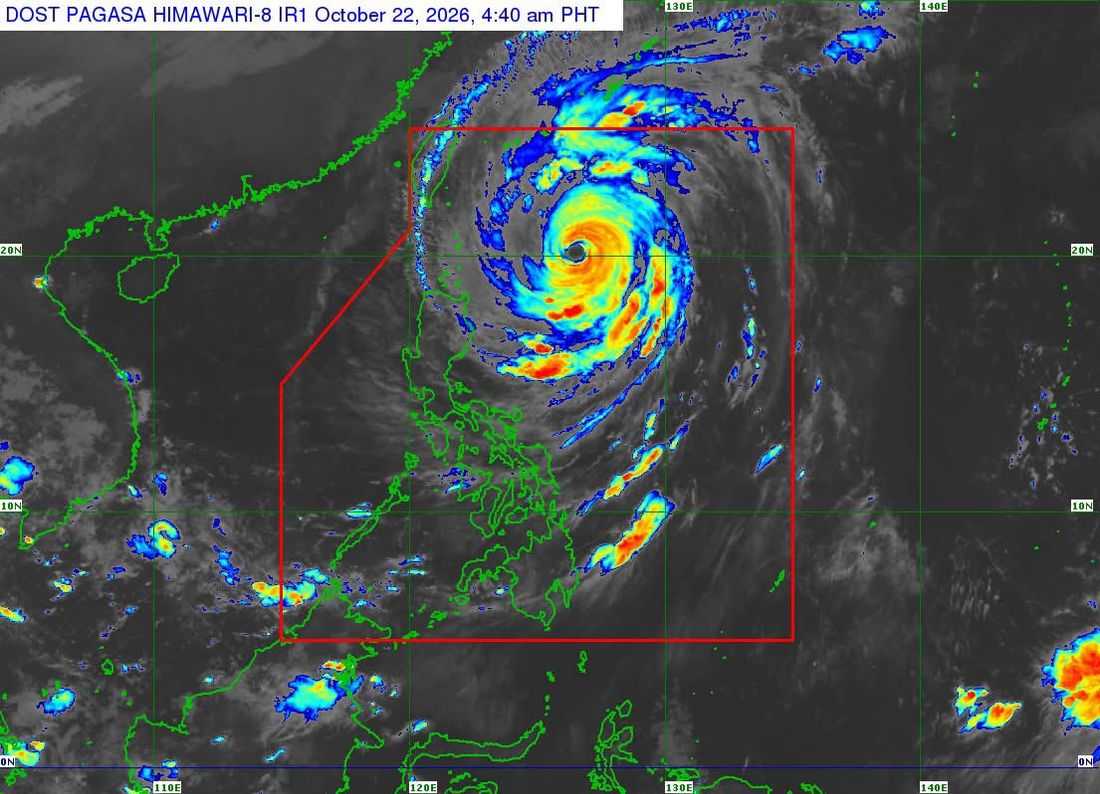 Super Typhoon Rosal weakens slightly; Signal No. 2 up in Batanes, Babuyan Islands