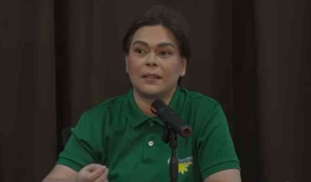 VP Sara says Gracioso may be ‘motivated by money’