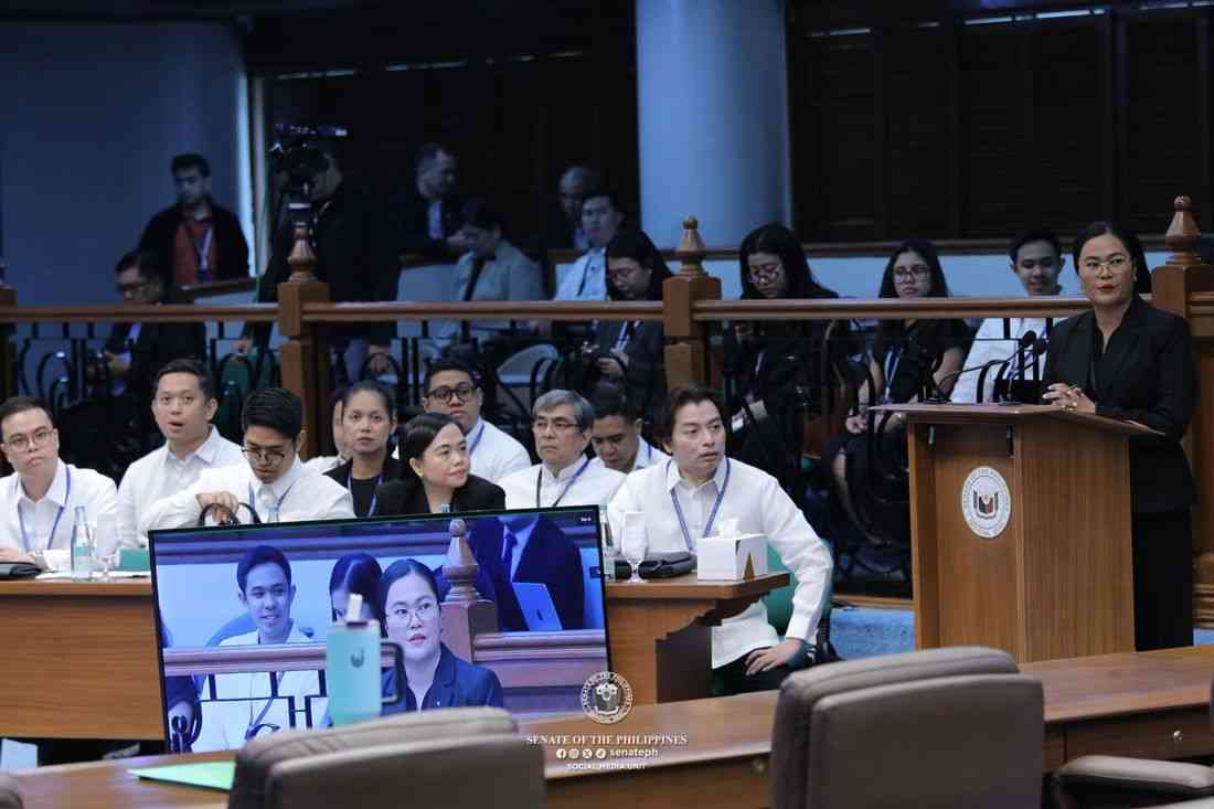 VP Sara Duterte defense to begin impeachment presentation on Nov. 9, Gatchalian says