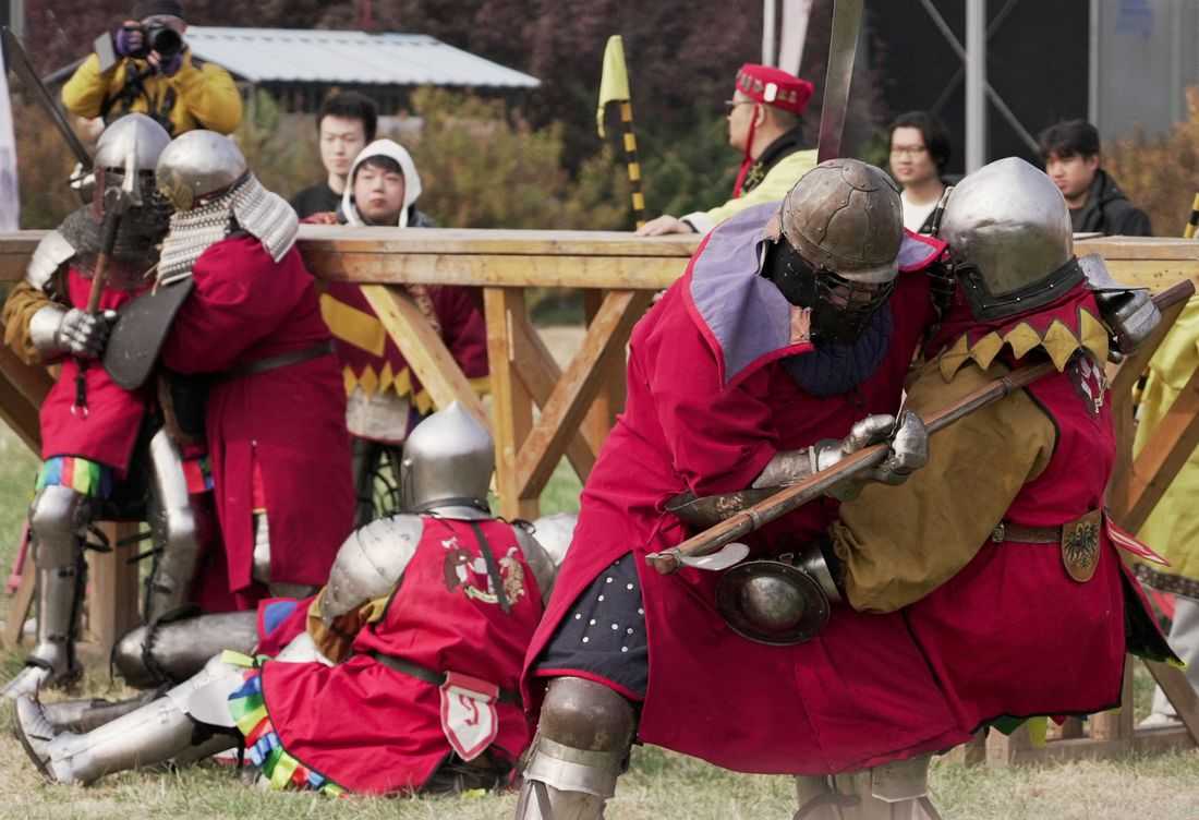 Bringing the Middle Ages to modern China, medieval combat finds a foothold