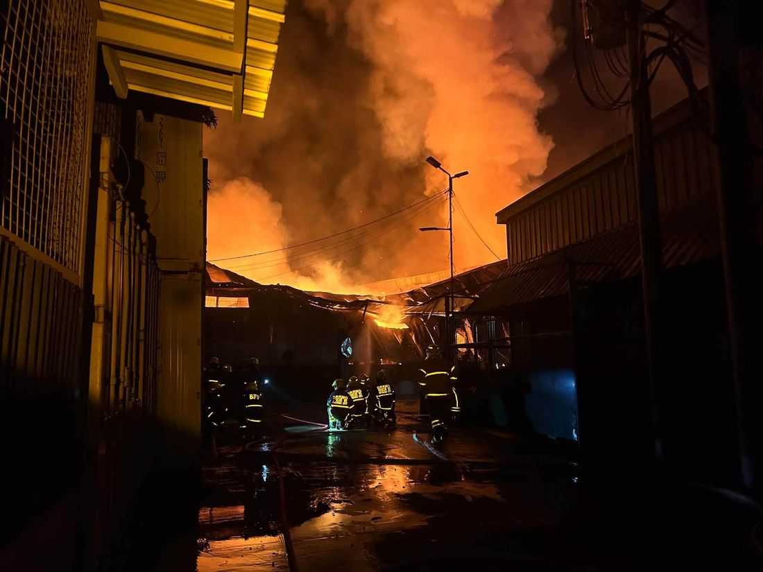 Fire hits Armscor gun factory in Marikina; ammunition explosions reported