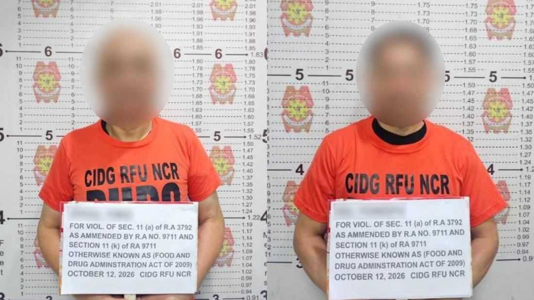 2 Chinese arrested as ₱1.2 million worth of allegedly fake fabric conditioners seized in Pampanga