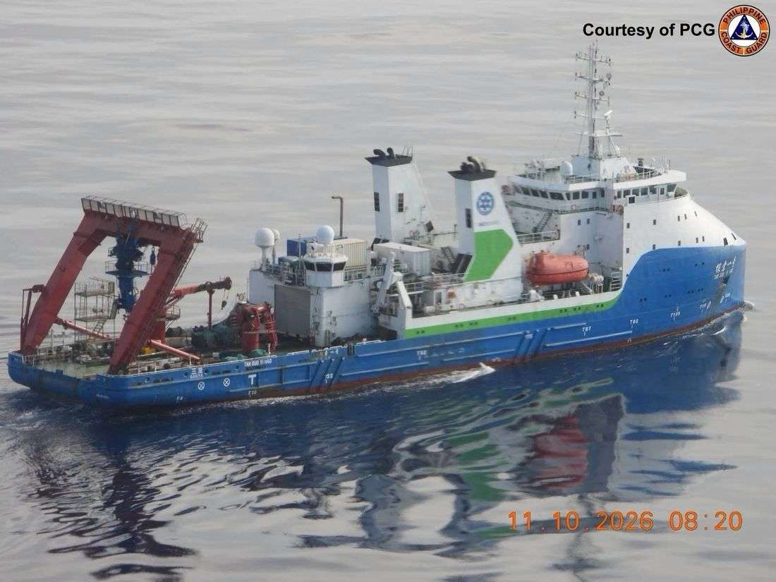 Tarriela rebuts China’s claims over research vessel near Hubo Reef, says Beijing did not seek consent