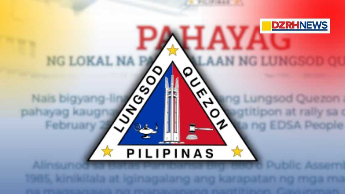 QC clarifies guidelines for February 25 people power anniversary rallies