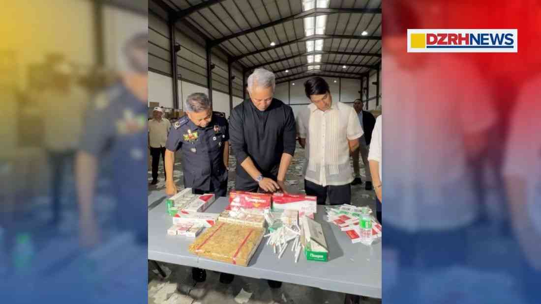 ₱200M worth of fake cigarettes seized in Cavite raid; Remulla warns vs. illegal tobacco trade