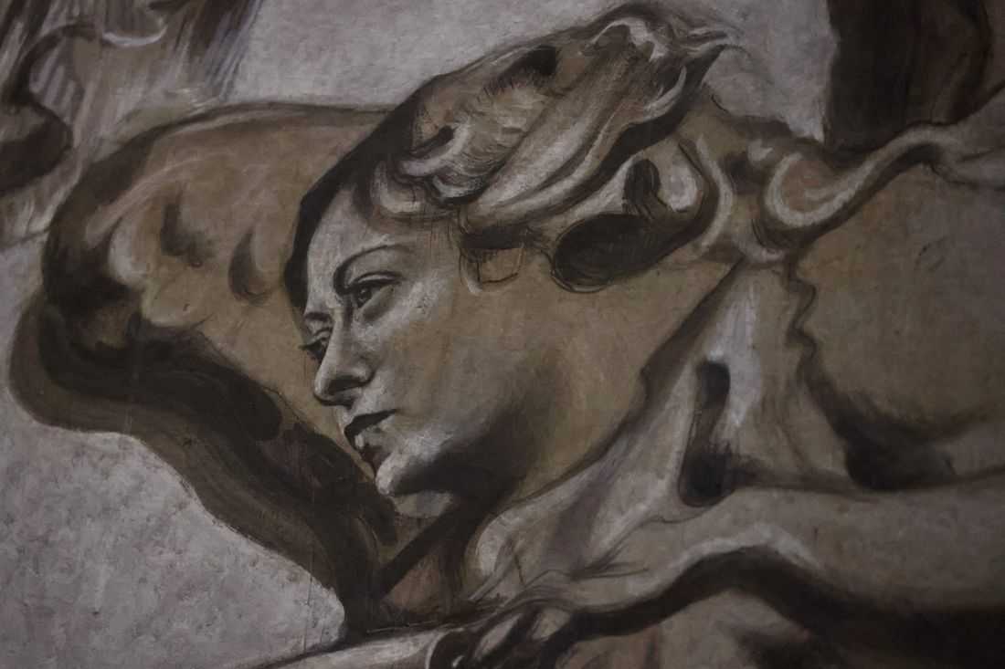Italy investigates church painting of angel restored to look like Meloni