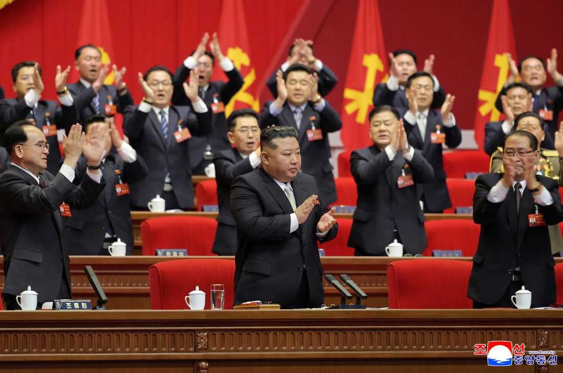 North Korea's ruling party re-elects Kim Jong Un general secretary for bolstering nuclear power