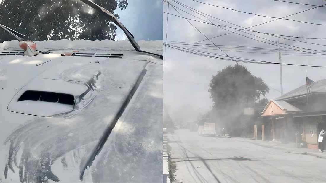 ‘Significant’ ashfall in La Castellana following Mt. Kanlaon eruption — PRC