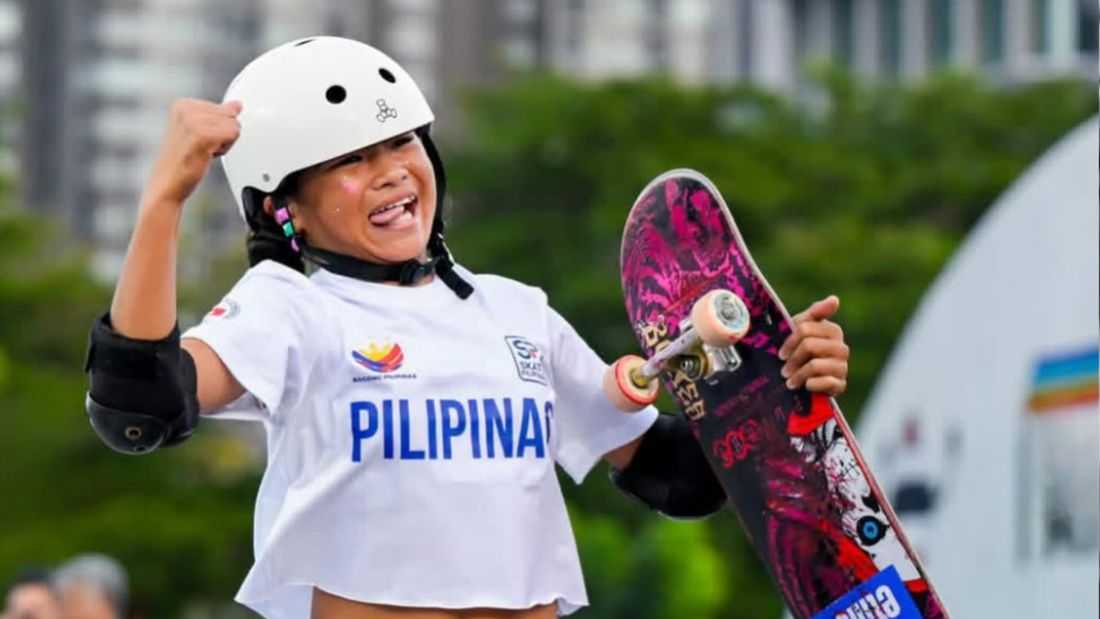 11-Year-Old Mazel Alegado becomes highest-ranked Filipina in Women’s Park Skateboarding