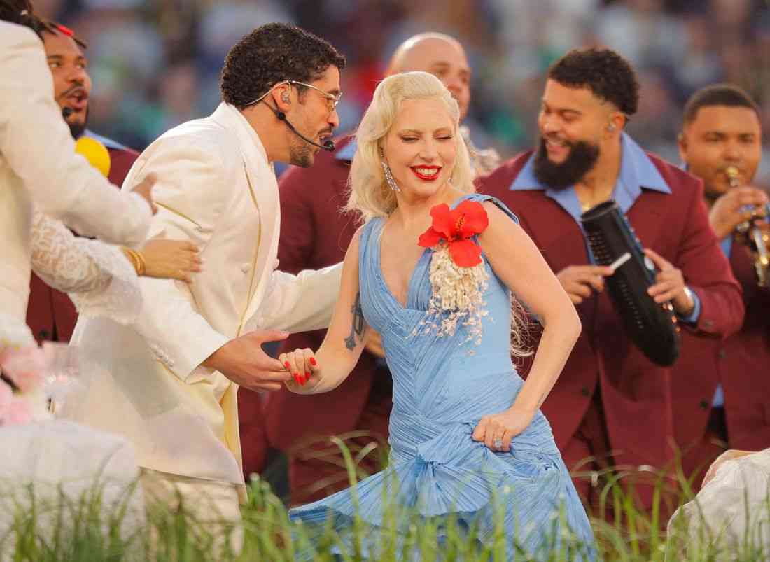 NFL: Bad Bunny turns Super Bowl halftime into Puerto Rican love letter with Lady Gaga surprise
