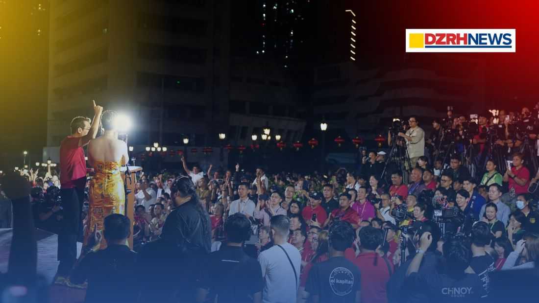 Mayor Isko Moreno leads Chinese New Year countdown in Manila, pushes unity and stronger PH-China ties