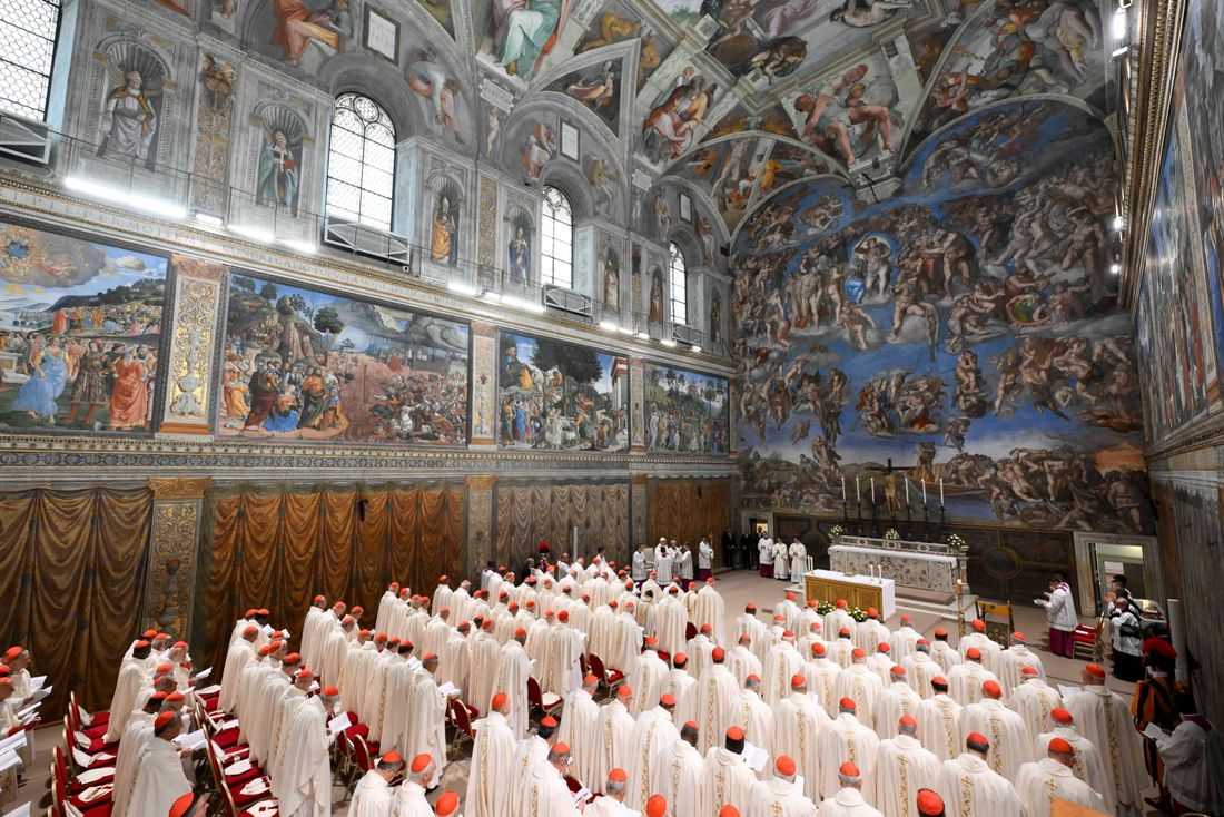 Jesus gets a makeover as Sistine Chapel artwork undergoes restoration