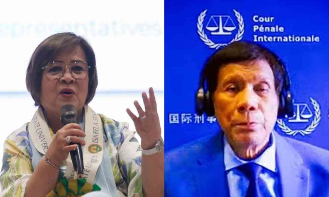 De Lima calls Duterte’s ICC waiver 'propaganda and legal strategy'