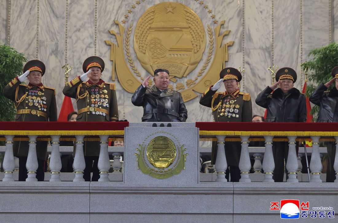 North Korea's Kim promises more nuclear weapons as Congress closes with military parade