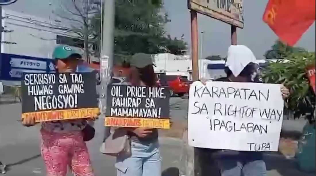 Groups rally against 5th straignt week of oil price hikes; DOE assures fair pricing