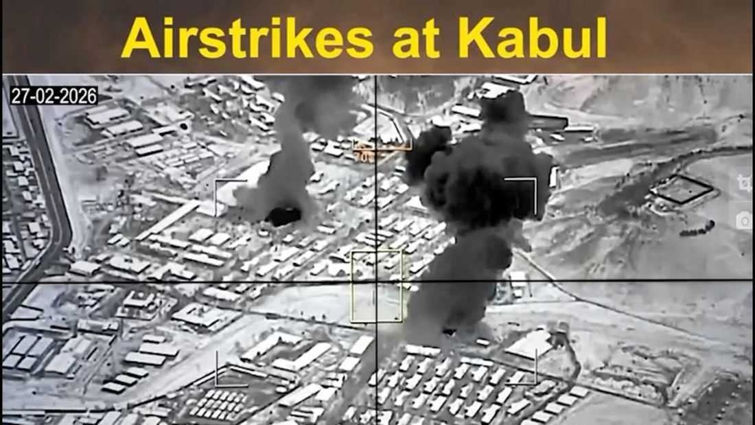 Pakistan bombs targets in Afghan cities, minister calls it 'open war'