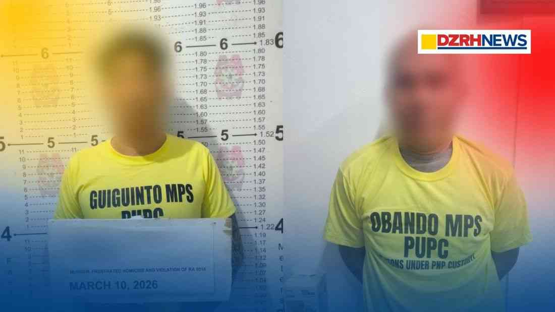 2 suspects arrested in fatal shooting of Bulacan police officer
