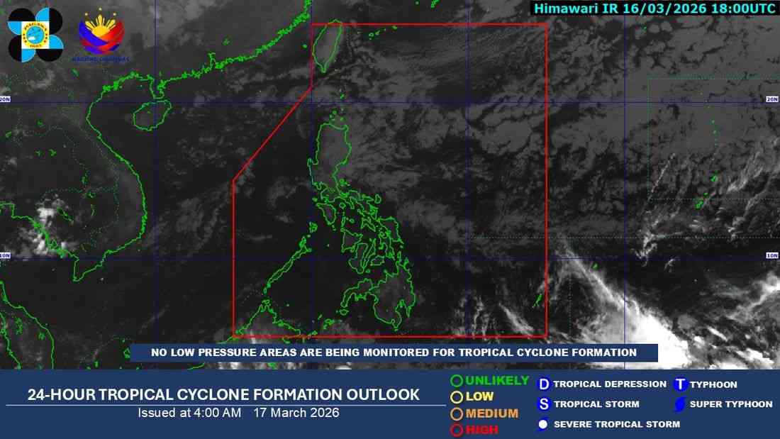Amihan to bring cloudy skies, light rains in Luzon — PAGASA