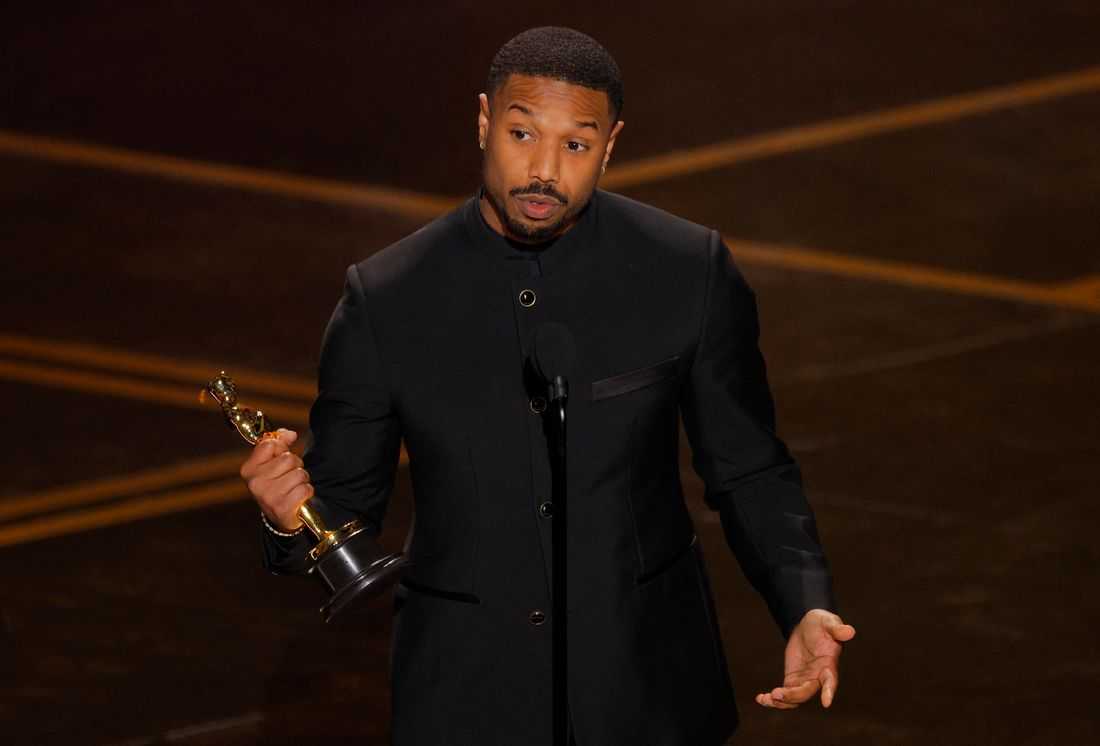 Michael B. Jordan wins best actor Oscar for dual role in 'Sinners'