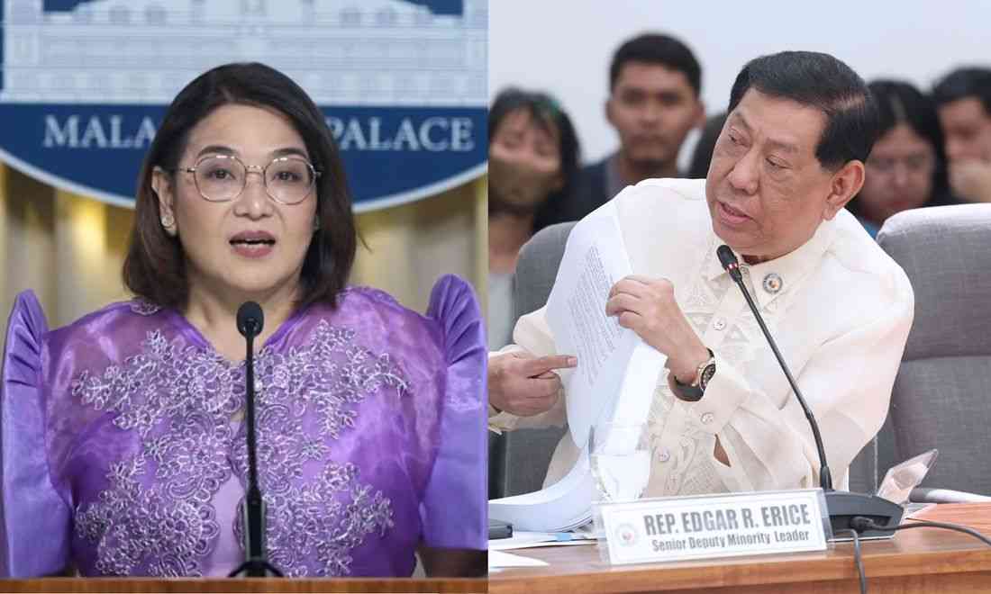 Palace hits back at Erice over remarks on Anti-Political Dynasty Bill