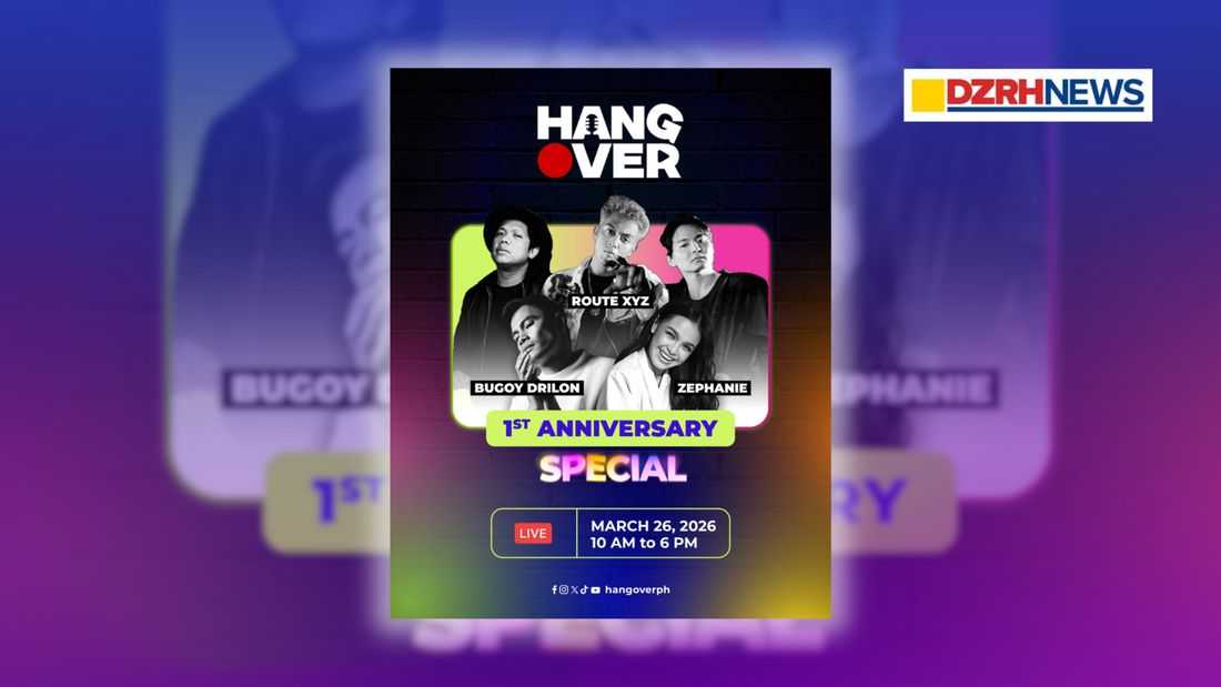 Hangover PH marks one year with star-studded performances and Spotify launch