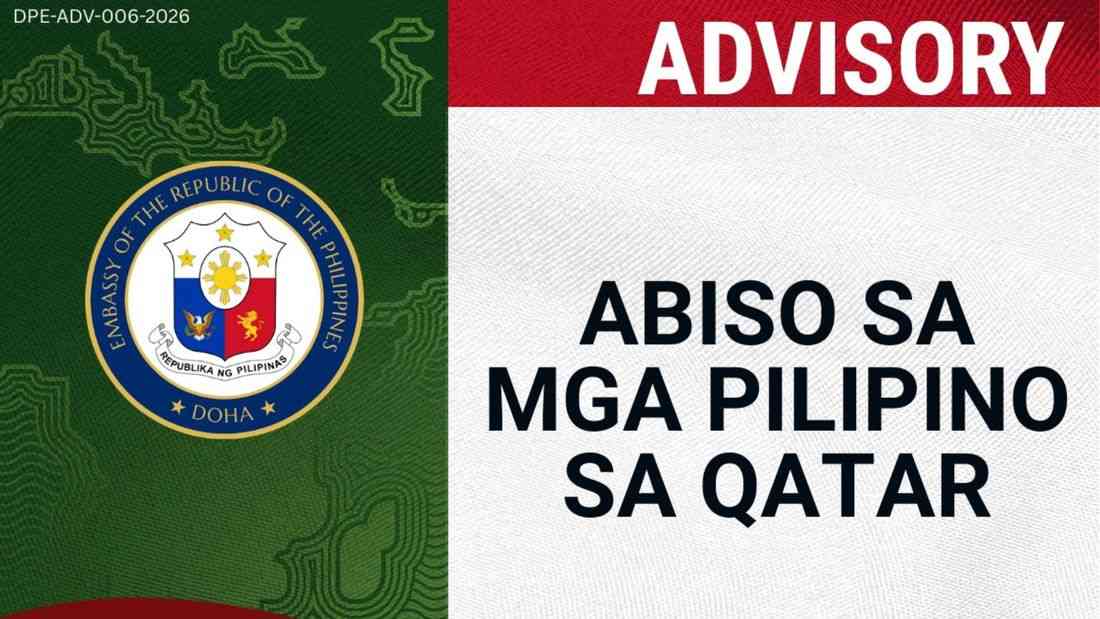 Philippine Embassy in Qatar reopens to aid in consular services amid Middle East conflict
