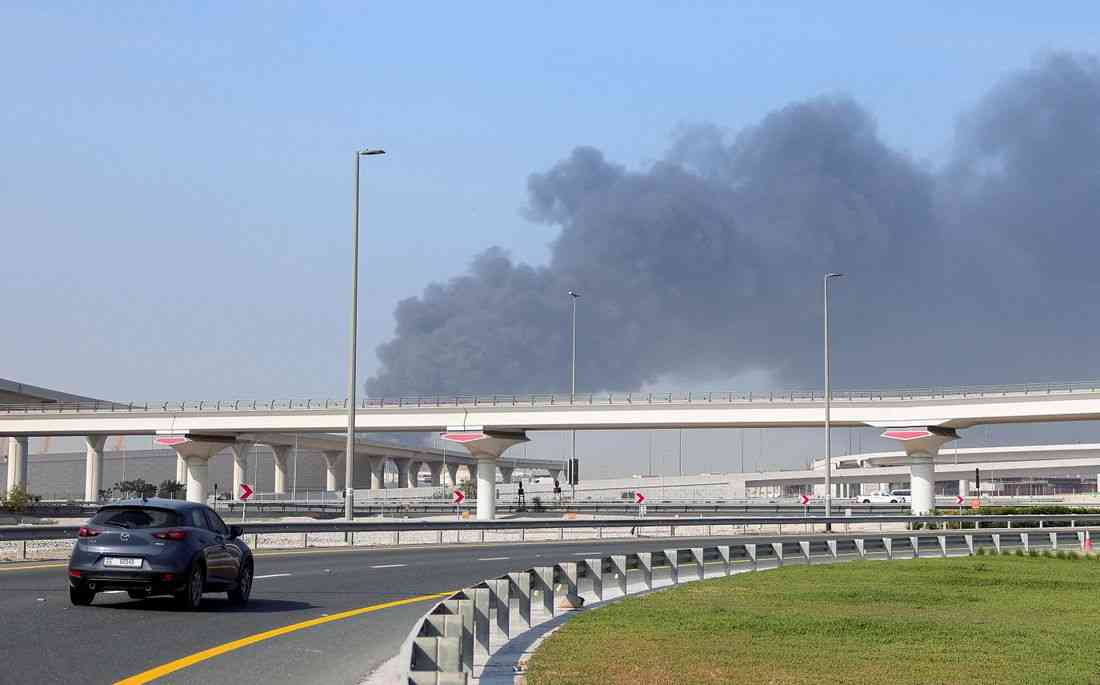 Waves of blasts heard over Dubai, Doha for second day, witnesses say