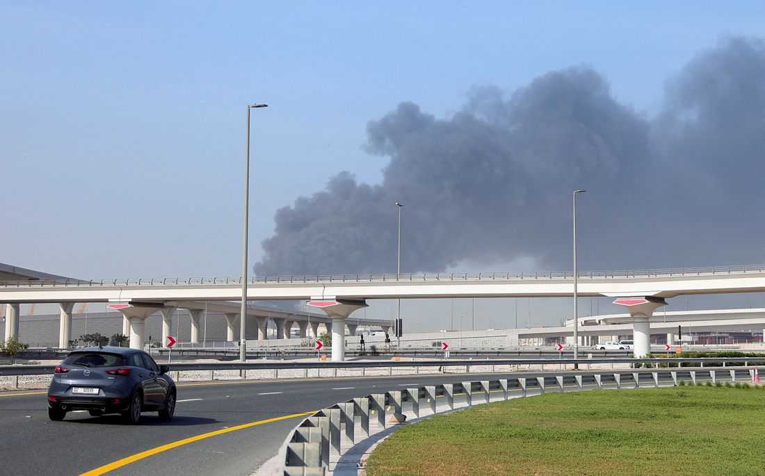 Waves of blasts heard over Dubai, Doha for second day, witnesses say